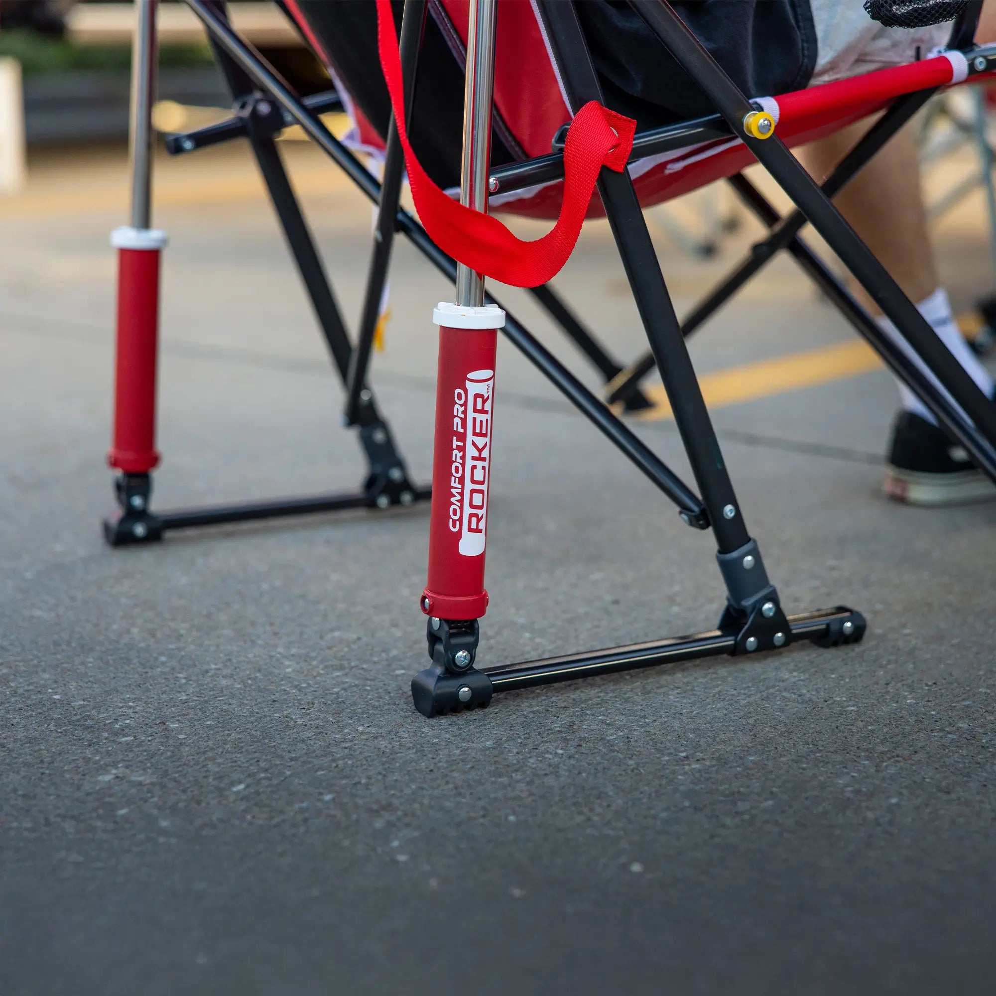 College Comfort Pro Rocker™ - Nebraska Cornhuskers